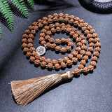 Mala rudraksha 108 perles