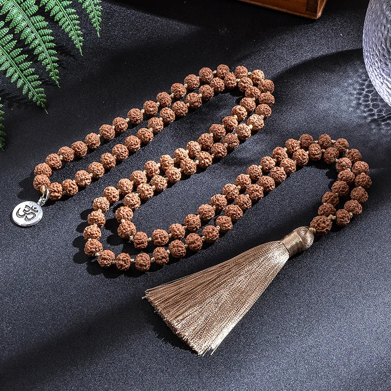 Mala rudraksha 108 perles