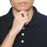 Bague anti-stress à anneau rotatif en acier inoxydable