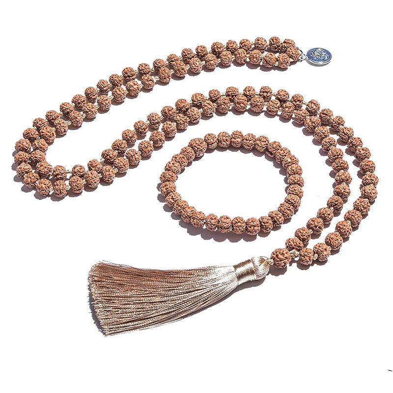 Mala rudraksha 108 perles