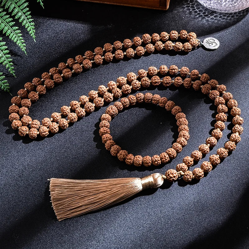 Mala rudraksha 108 perles