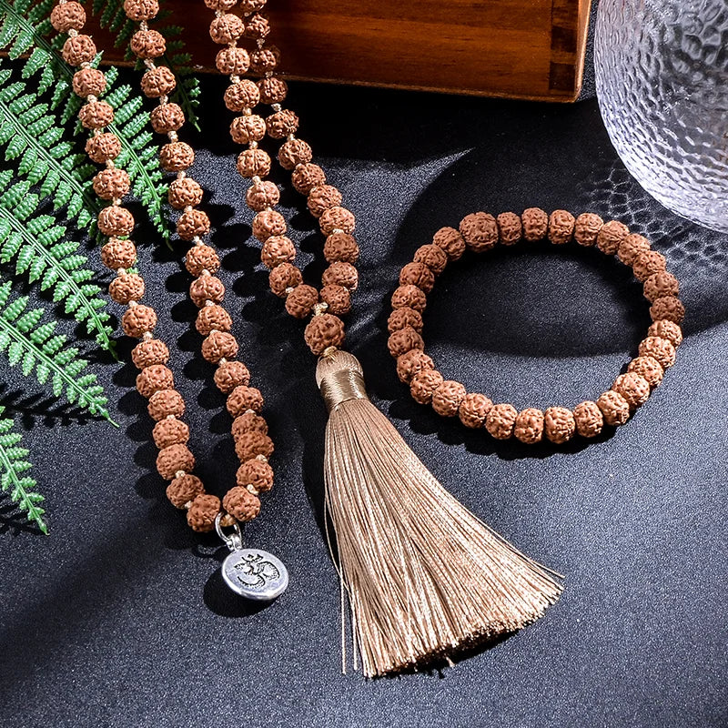 Mala rudraksha 108 perles