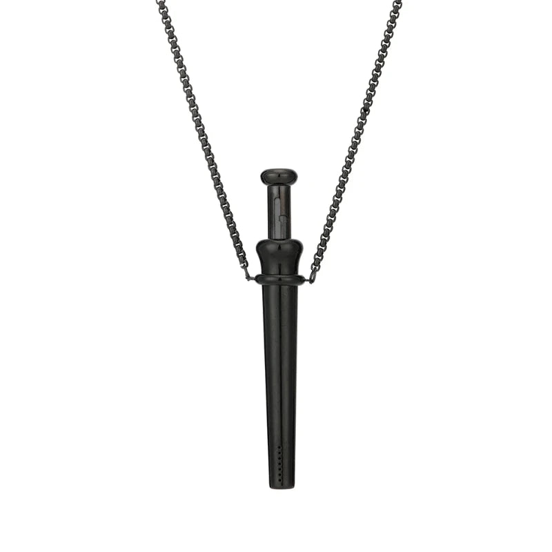Collier de respiration en acier inoxydable