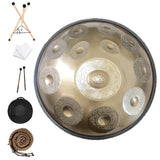 Handpan artisanal, accordage manuel