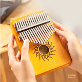 Kalimba piano à pouce en bois d'érable