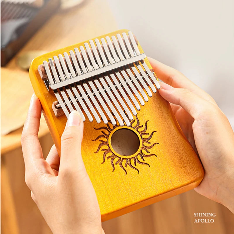Kalimba piano à pouce en bois d'érable