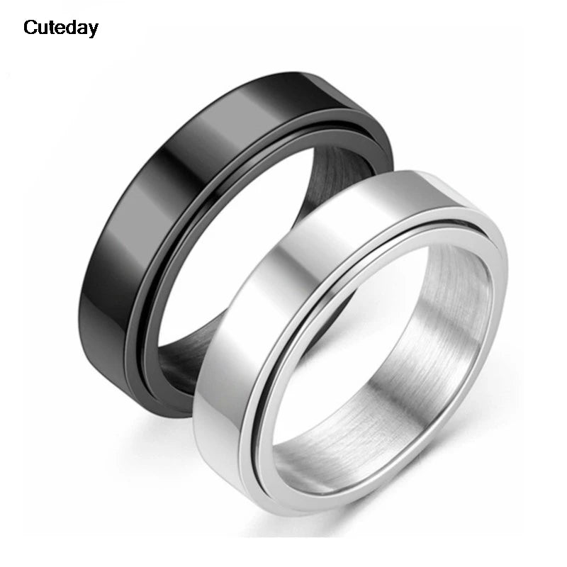Bague anti-stress rotative forme alliance