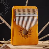 Kalimba piano à pouce en bois d'érable