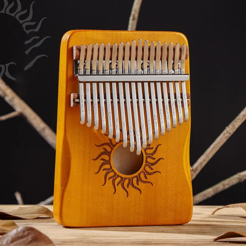 Kalimba piano à pouce en bois d'érable