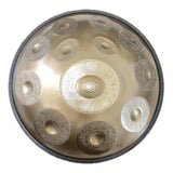 Handpan artisanal, accordage manuel