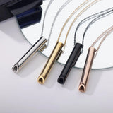 Collier de respiration en acier inoxydable