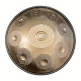 Handpan artisanal, accordage manuel