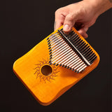 Kalimba piano à pouce en bois d'érable