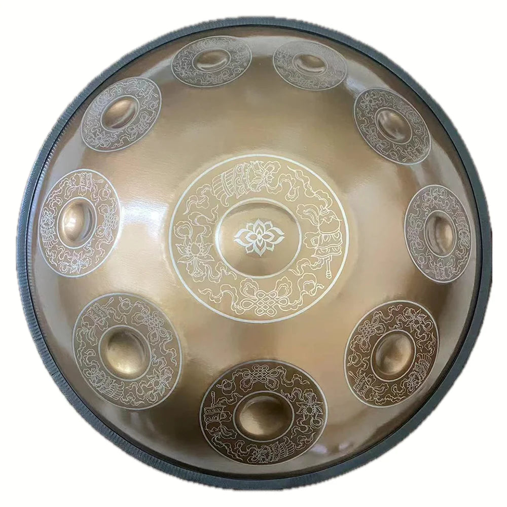 Handpan artisanal, accordage manuel