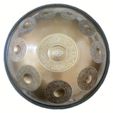 Handpan artisanal, accordage manuel