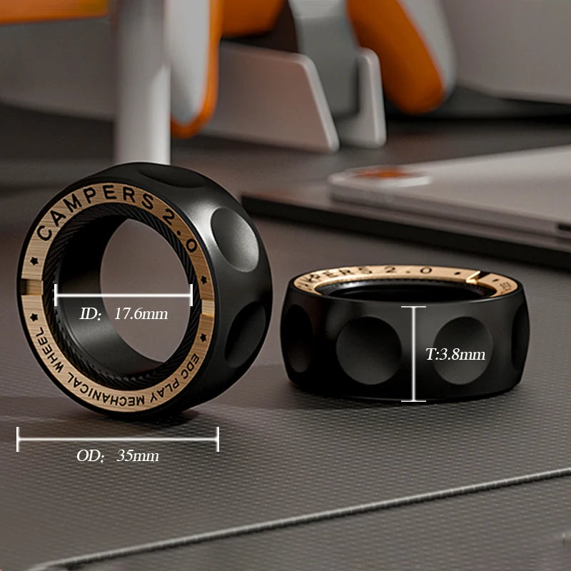 Bague anti-stress magnétique à modules amovibles