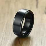 Bague anti-stress à anneau rotatif en acier inoxydable