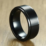 Bague anti-stress à anneau rotatif en acier inoxydable