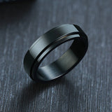 Bague anti-stress à anneau rotatif en acier inoxydable