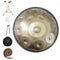 Handpan artisanal, accordage manuel