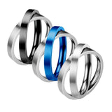 Bague anti-stress rotative en acier inoxydable, pour couple