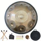Handpan artisanal, accordage manuel
