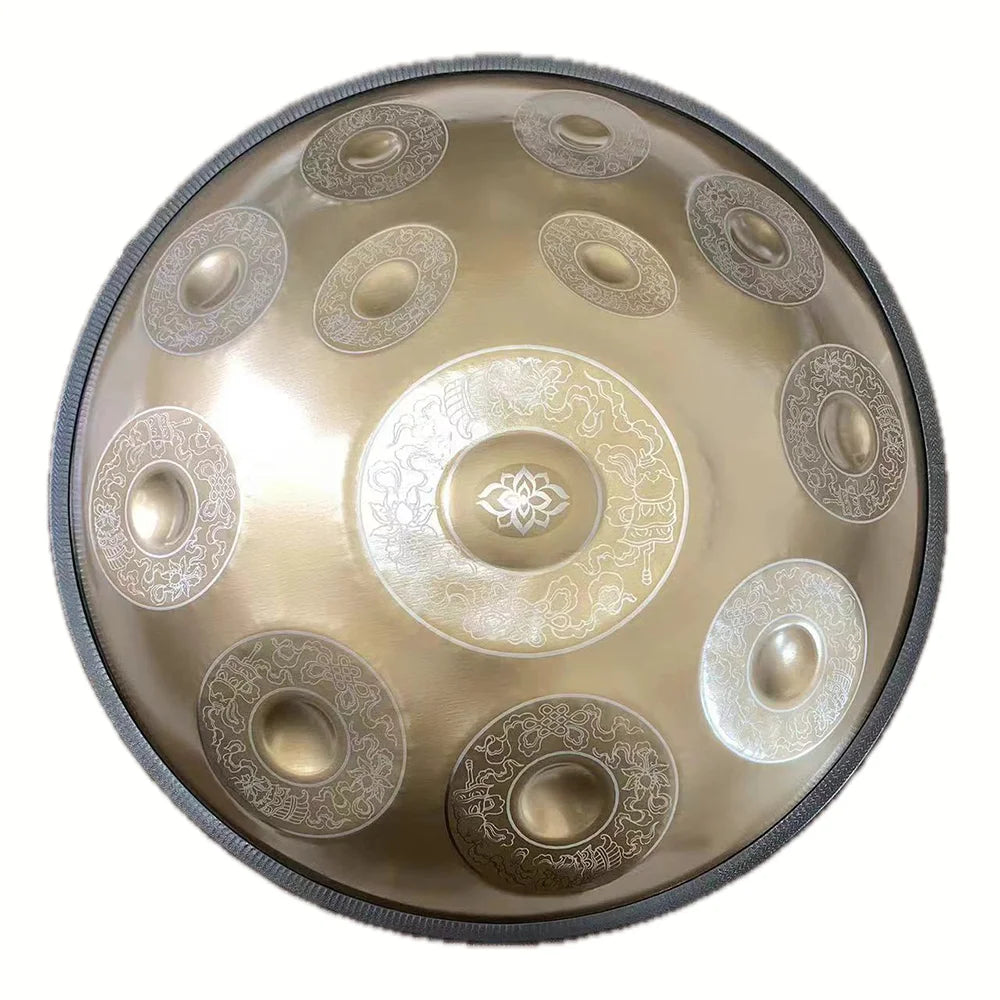 Handpan artisanal, accordage manuel