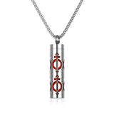 Collier diffuseur de parfum, pendentif rond en acier inoxydable