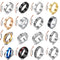 Bague anti-stress rotative en acier inoxydable, pour couple